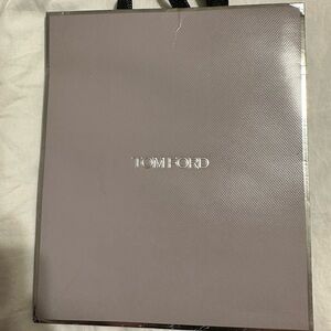 Tom Ford Gray Elegant Paper Bag